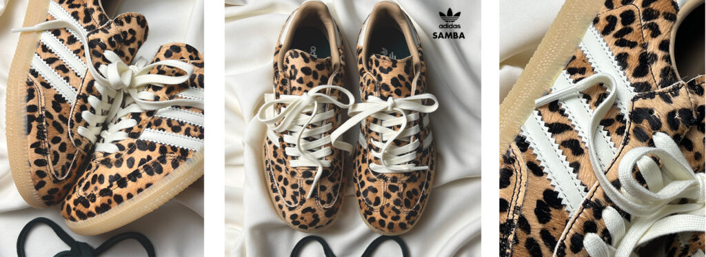 Adidas Samba SL 72 e Spezial Leopard Print